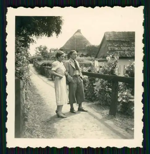 8x Fot - Ostseebad Wustrow Fischland Saaler Bodden - Reethäuser Strandnähe 1938