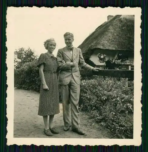 8x Fot - Ostseebad Wustrow Fischland Saaler Bodden - Reethäuser Strandnähe 1938