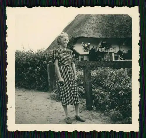 8x Fot - Ostseebad Wustrow Fischland Saaler Bodden - Reethäuser Strandnähe 1938