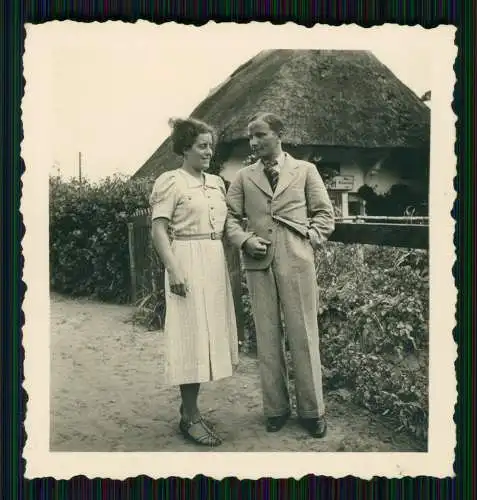 8x Fot - Ostseebad Wustrow Fischland Saaler Bodden - Reethäuser Strandnähe 1938