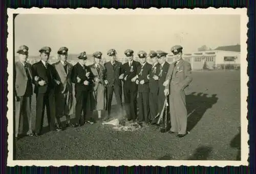 7x Foto Wehrmacht Soldaten Musterung - Kaserne Regiment Münster Westfalen