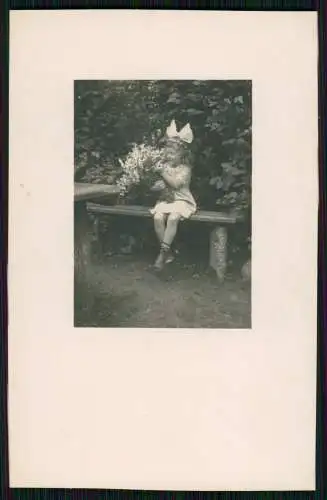 12x Echt Foto u. AK - Portrait Mädchen Kinder junge Damen - 1930-50
