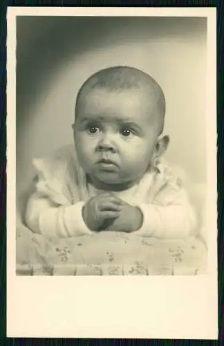 12x Echt Foto u. AK - Portrait kleine Jungs Knaben Kinder - 1930-50