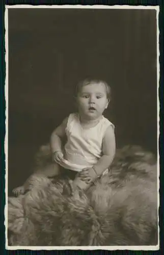 12x Echt Foto u. AK - Portrait kleine Jungs Knaben Kinder - 1930-50