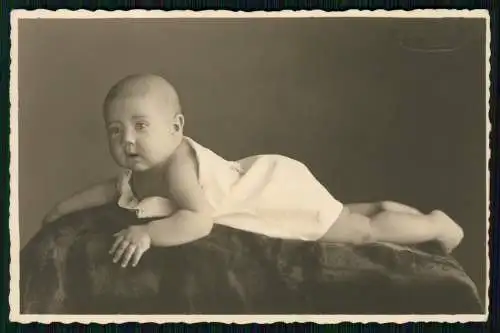 12x Echt Foto u. AK - Portrait kleine Jungs Knaben Kinder - 1930-50
