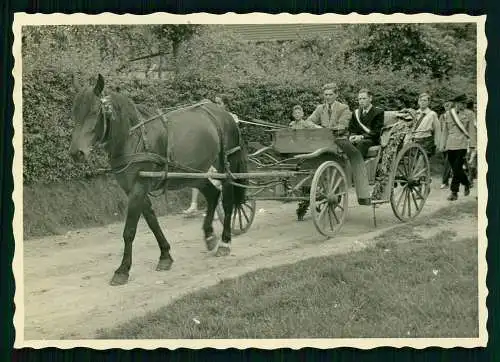 6x Foto - Schützenfest Volksfest - Bergede Elfsen Soest Bad Sassendorf - 1940-55
