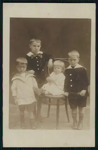 12x Echt Foto u. AK - Mädchen Jungs Geschwister Kinder Bruder Schwester- 1920-48