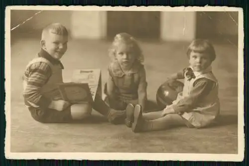 12x Echt Foto u. AK - Mädchen Jungs Geschwister Kinder Bruder Schwester- 1920-48