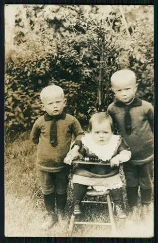 12x Echt Foto u. AK - Mädchen Jungs Geschwister Kinder Bruder Schwester- 1920-45