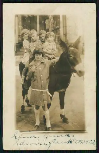 12x Echt Foto u. AK - Mädchen Jungs Geschwister Kinder Bruder Schwester- 1920-45