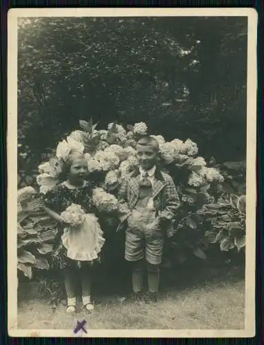 12x Echt Foto u. AK - Mädchen Jungs Geschwister Kinder Bruder Schwester- 1920-45