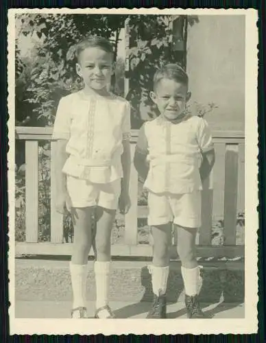 12x Echt Foto u. AK - Mädchen Jungs Geschwister Kinder Bruder Schwester- 1920-50