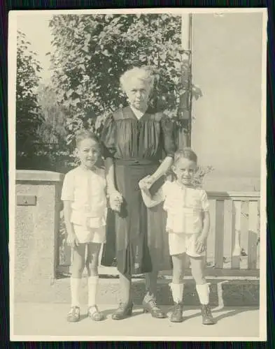 11x Echt Foto u. AK - Mädchen Jungs Mutter mit Kinder .... - 1920-45