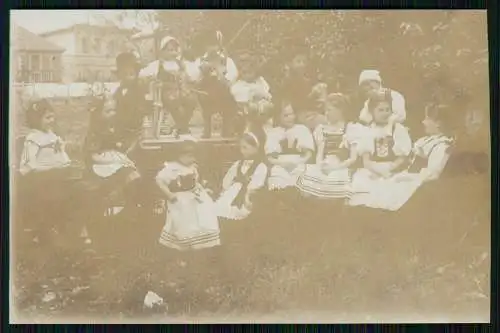 11x Echt Foto u. AK - Mädchen Jungs Mutter mit Kinder .... - 1920-45