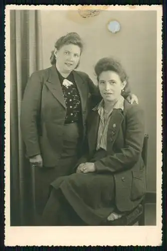 12x Echt Foto u. AK - Mädchen Jungs Mutter mit Kinder .... - 1920-50