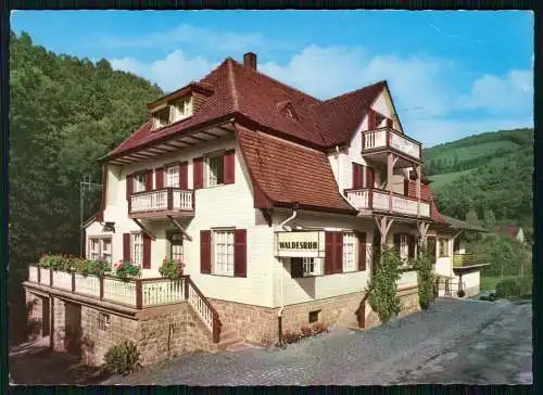 Foto AK - GAIMÜHLE bei Eberbach Neckar - Pension HAUS WALDESRUH -  Station: 6931