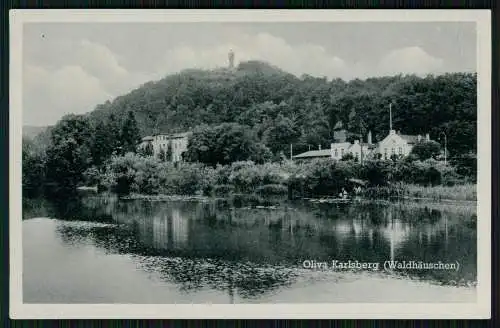 AK - Polen Gdańsk Danzig Oliva Karlsberg - Blick zum Waldhäuschen - 1939