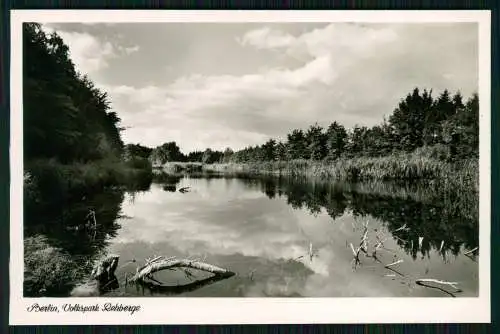 Foto AK Berlin Wedding, Volkspark Rehberge Möwensee 1938