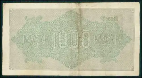 11x - alte Reichsbanknote 1000 Mark - Deutsches Reich - 1922