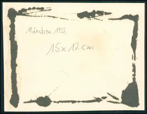 5x Foto - München Studentika Studenten, Burschenschaft Fahne- im Atelier um 1925