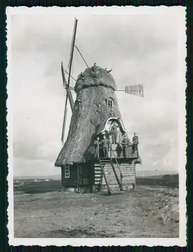 Foto Soldaten Wehrmacht - Windmühle Windmill
