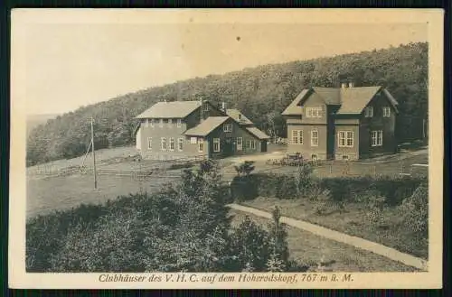 AK Breungeshain Schotten Hessen, Hoherodskopf, Berggasthof, Clubhäuser VHC 1939