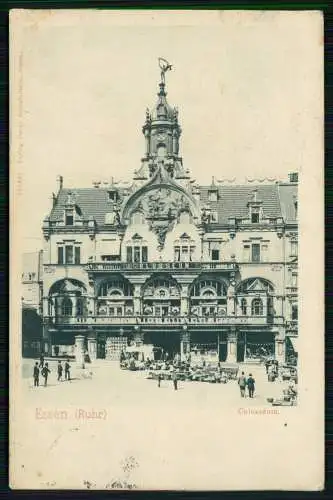 AK - Essen im Ruhrgebiet-  Kopstadtplatz mit Colosseum - 1915 Feldpost gelaufen