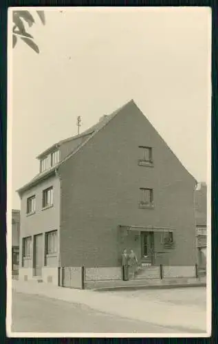 3x Foto Oberwesel Mittelrhein o. Köln Hürth ? Hausansicht im Rohbau und fertig