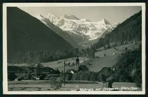 Foto AK - Medratz Fulpmes im Innsbruck-Land in Tirol - 1939 gelaufen