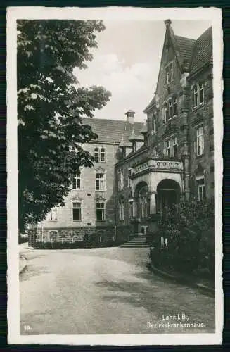 Foto AK Ansichtskarte Postkarte Lahr im Schwarzwald, Bezirkskrankenhaus