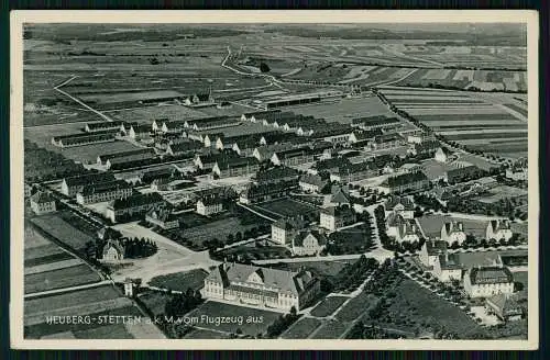 AK Heuberg-Stetten a. k. M.- Gesamtansicht vom Flugzeug Luftbild - 1936 gelaufen