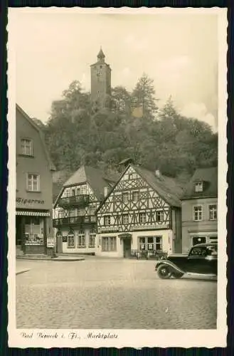 3x Foto AK - Bad Berneck im Fichtelgebirge Oberfranken diverse Ansichten 1938