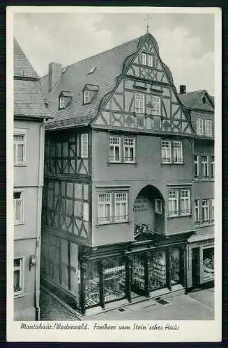 AK - Montabaur im Westerwald - Freiherr vom Steinsches Haus Geschäft Auslage