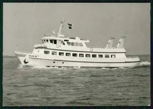 Foto AK Nordstrand Halligenfahrt MS Adler IV Halligen Inselreederei Kurt Paulsen