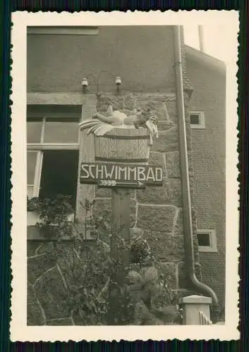 3x alte Fotos Schwarzwald Baden Württemberg - Wegweiser Holzschnitzerei 1936