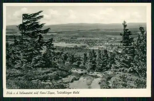 AK Blick v. d. Velmerstot auf Horn Bad Meinberg Lippe Detmold Teutoburger Wald