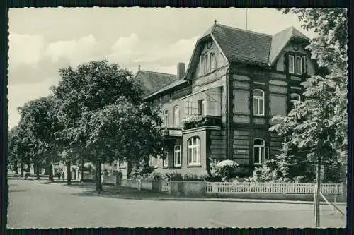 AK Bad Nenndorf an der Weser in Niedersachsen - Postheim Straßenansicht