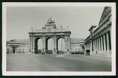 Foto AK Wiesemann Margdeburg  - Bruxelles Brüssel - Parc du Cinquantenaire 1940