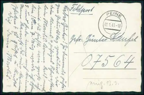 9x Postkarten Feldpost 1941 u.a. - FPN 07564 - Günther Kaufel aus Peine