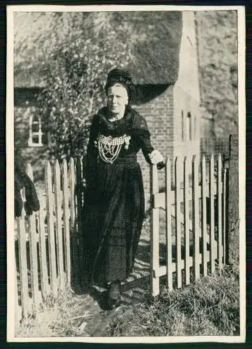 AK - Friesin von der - Halligen Hallig Langeneß Nordsee - 1941 Feldpost gelaufen