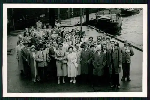 Foto AK - FOTOWERKSTATT-LANDUNGSBRÜCKEN - Bödecker & Drauz Hamburg 4, Brücke 2