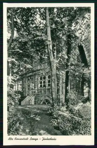 AK Lemgo bei Detmold Lippe  in Nordrhein Westfalen -  Blick auf das Junkerhaus