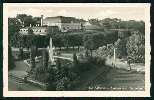 Foto AK Bad Salzuflen Lippe bei Detmold - Kurhaus und Hauptallee