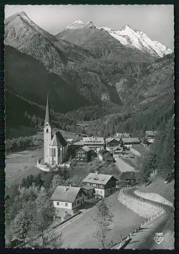 Foto AK - Heiligenblut am Großglockner in Kärnten - Blick auf den Ort mit Kirche