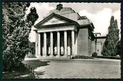 Foto AK Detmold Lippe Rosenthal, Straße, Blick auf das Theater