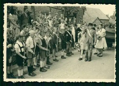 6x Foto - Schützenfest Volksfest - Bergede Elfsen Soest Bad Sassendorf - 1940-55
