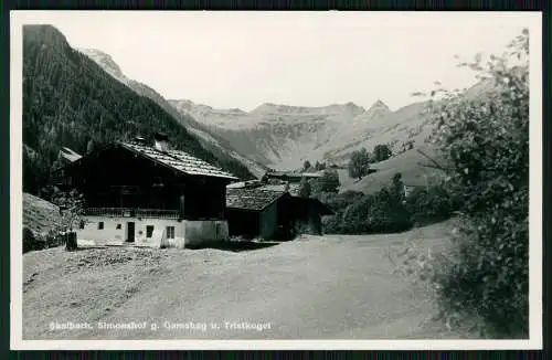 Foto AK Simonshof Saalbach im Pinzgau - Hinterglemm Salzburg Gamshag Tristkogel