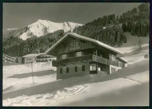 Foto AK Riezlern Österreich Casinoweg - Pension Das Bergfried im Kleinwalsertal