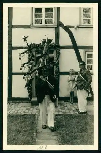 7x Foto - Schützenfest Volksfest - Bergede Elfsen Soest Bad Sassendorf - 1940-55