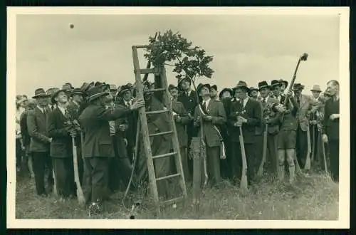 4x Foto - Schützenfest Volksfest - Bergede Elfsen Soest Bad Sassendorf - 1940-55